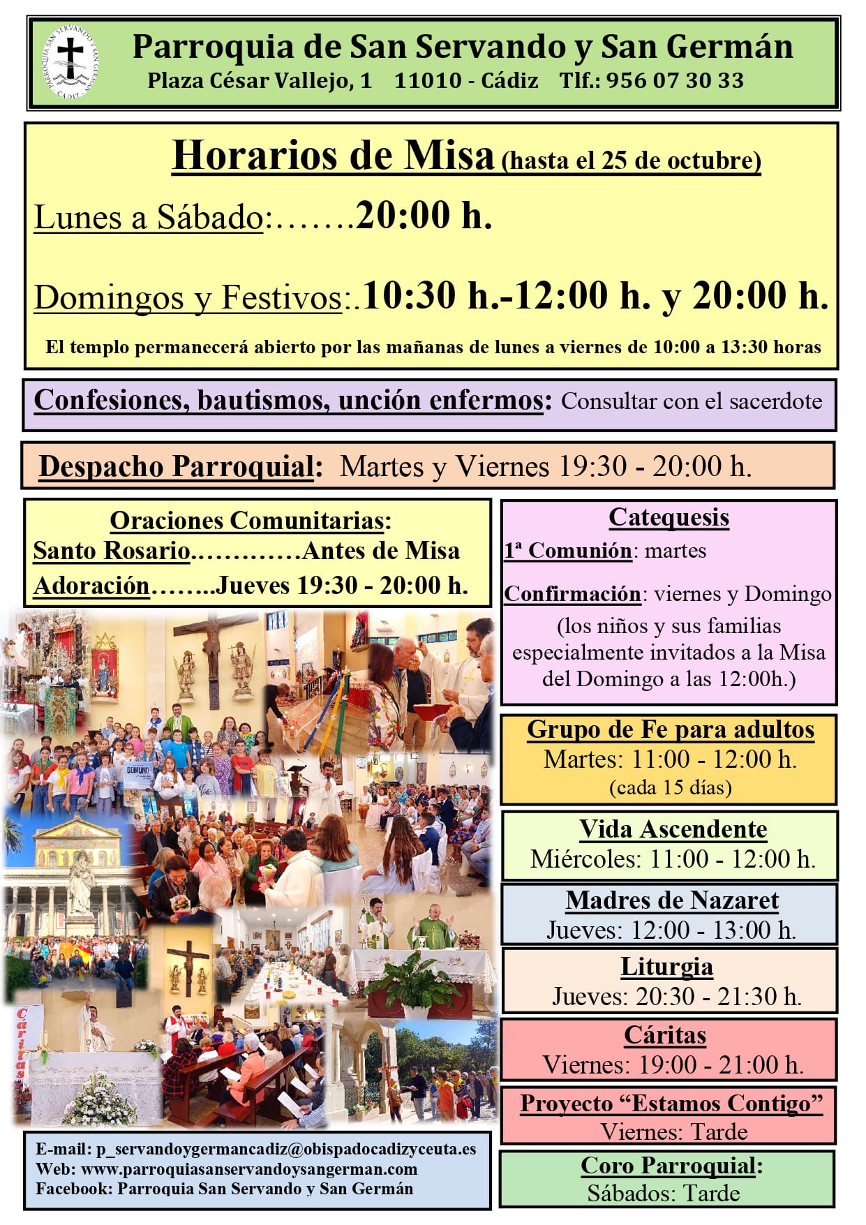 horarios